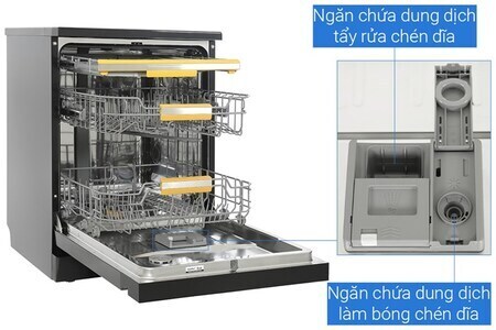 Máy rửa chén độc lập Comfee CDWEF1533GB