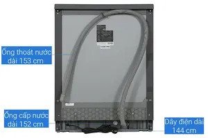 Máy rửa bát Junger Leopard DWJ-143 dòng độc lập 15 bộ