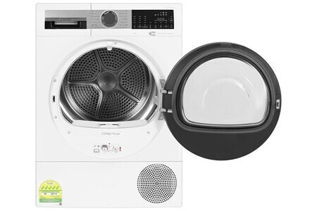 Máy sấy bơm nhiệt Bosch 9 kg WQG24570SG