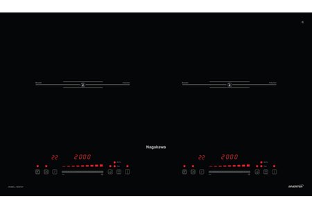 Bếp điện từ đôi Nagakawa NDI9191