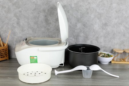 Nồi cơm điện tử 1.8L Sharp KS-COM191EV-WH