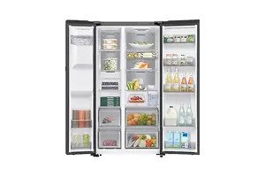 Tủ lạnh Samsung Inverter 615 lít Side By Side RS90F65D2FSV