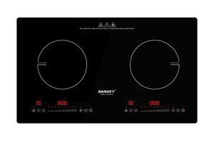 Bếp Đôi Điện Từ Và Hồng Ngoại Sanaky VH-2500HGT