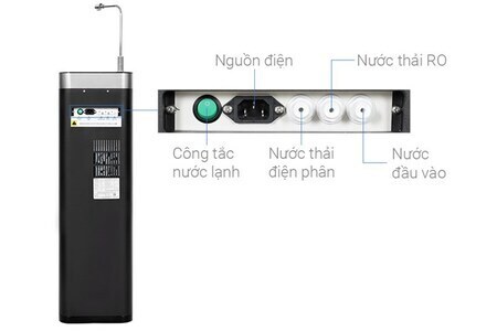 Máy lọc nước RO Hydrogen nguội lạnh Kangaroo Waterfall KG100EW 7 lõi