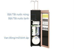 Máy lọc nước RO nóng nguội lạnh Hydrogen ion kiềm Kangaroo Sumire KGHC12A3 12 lõi