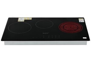 Bếp từ hồng ngoại 3 vùng nấu âm KAFF KF-IC3801 6000W