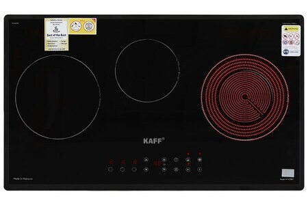 Bếp từ hồng ngoại 3 vùng nấu âm KAFF KF-IC3801 6000W