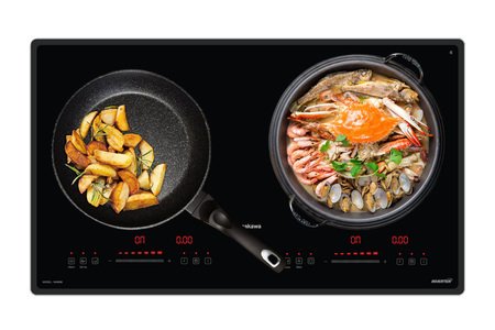 Bếp đôi 1 điện từ 1 hồng ngoại Nagakawa NII8996