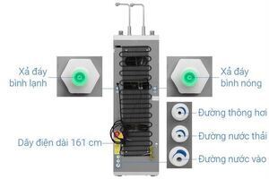 Máy lọc nước RO nóng nguội lạnh Hydrogen ion kiềm Hòa Phát HPA885 12 lõi
