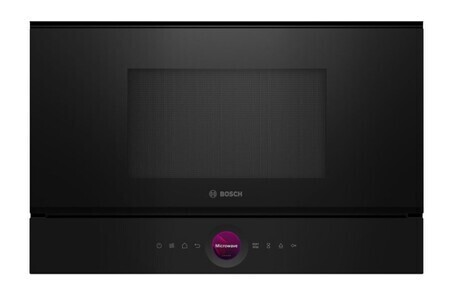 Lò vi sóng Bosch BFL7221B1 seri 8 mặt kính đen