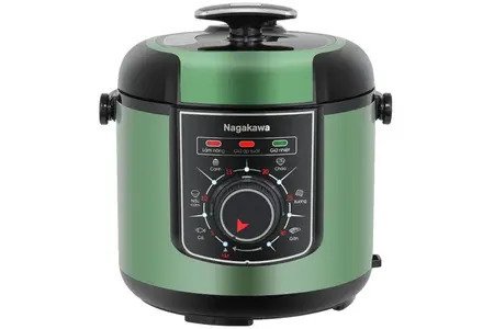 Nồi áp suất điện 6L Inox 304 Nagakawa NEP5369