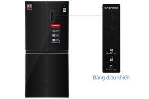 Tủ lạnh Sharp Inverter Multi Door 421 lít SJ-FXP510VG-BK