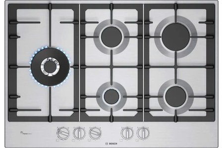 Bếp gas Bosch PCS7A5I90 Series 6 - Thép không gỉ