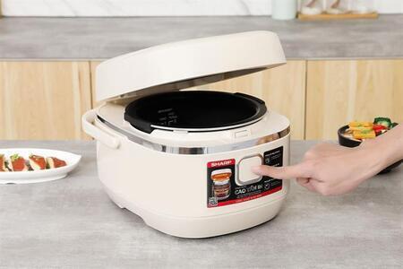 Nồi cơm cao tần Sharp 1 lít KS-IH10IX-WH