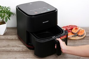 Nồi chiên không dầu Sharp 7 lít KF-AF70EV-BK