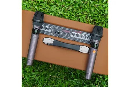 Loa karaoke xách tay Nanomax K-05 (bass đôi 20cm, 320W)