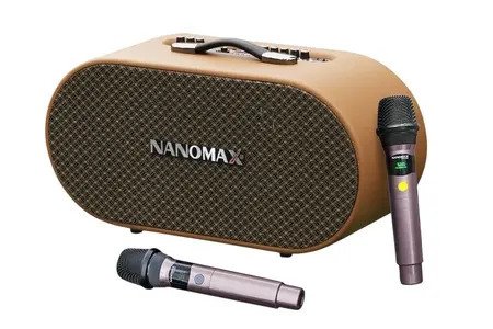 Loa karaoke xách tay Nanomax K-05 (bass đôi 20cm, 320W)
