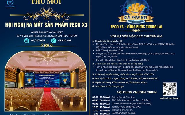 Hội Nghị Ra Mắt Sản Phẩm FECO X3