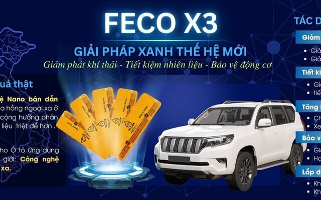 FECO X3 giải pháp xanh thế hệ mới