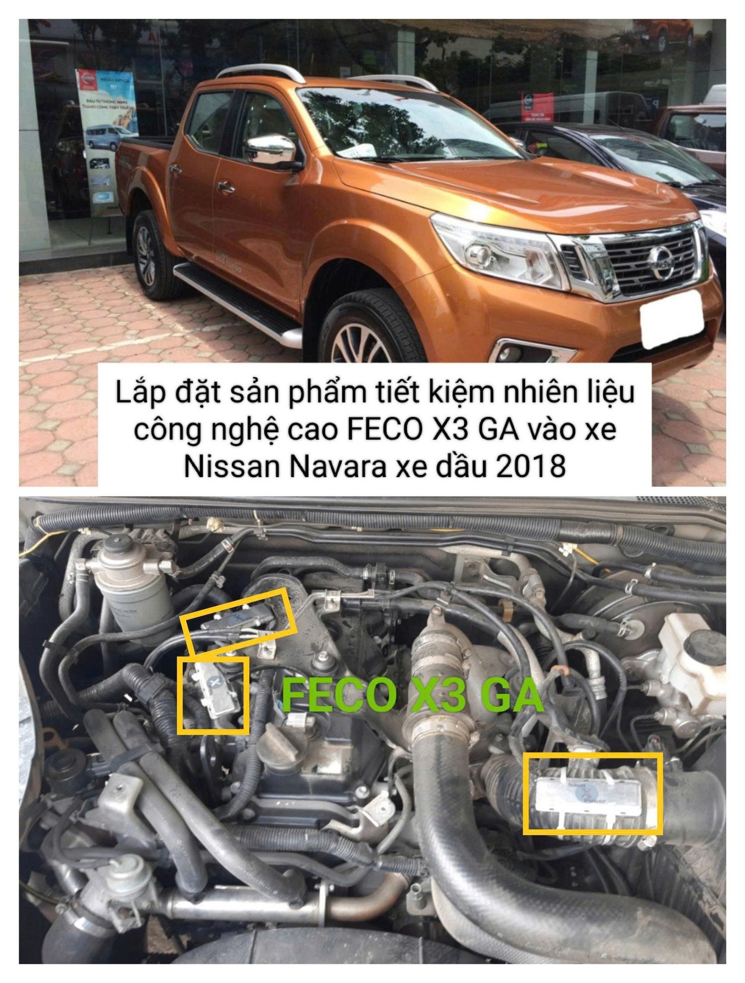 HÌNH ẢNH XE GẮN FECO X3