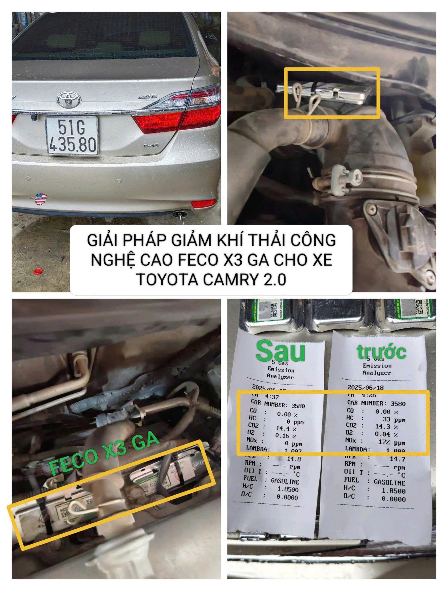 HÌNH ẢNH XE GẮN FECO X3