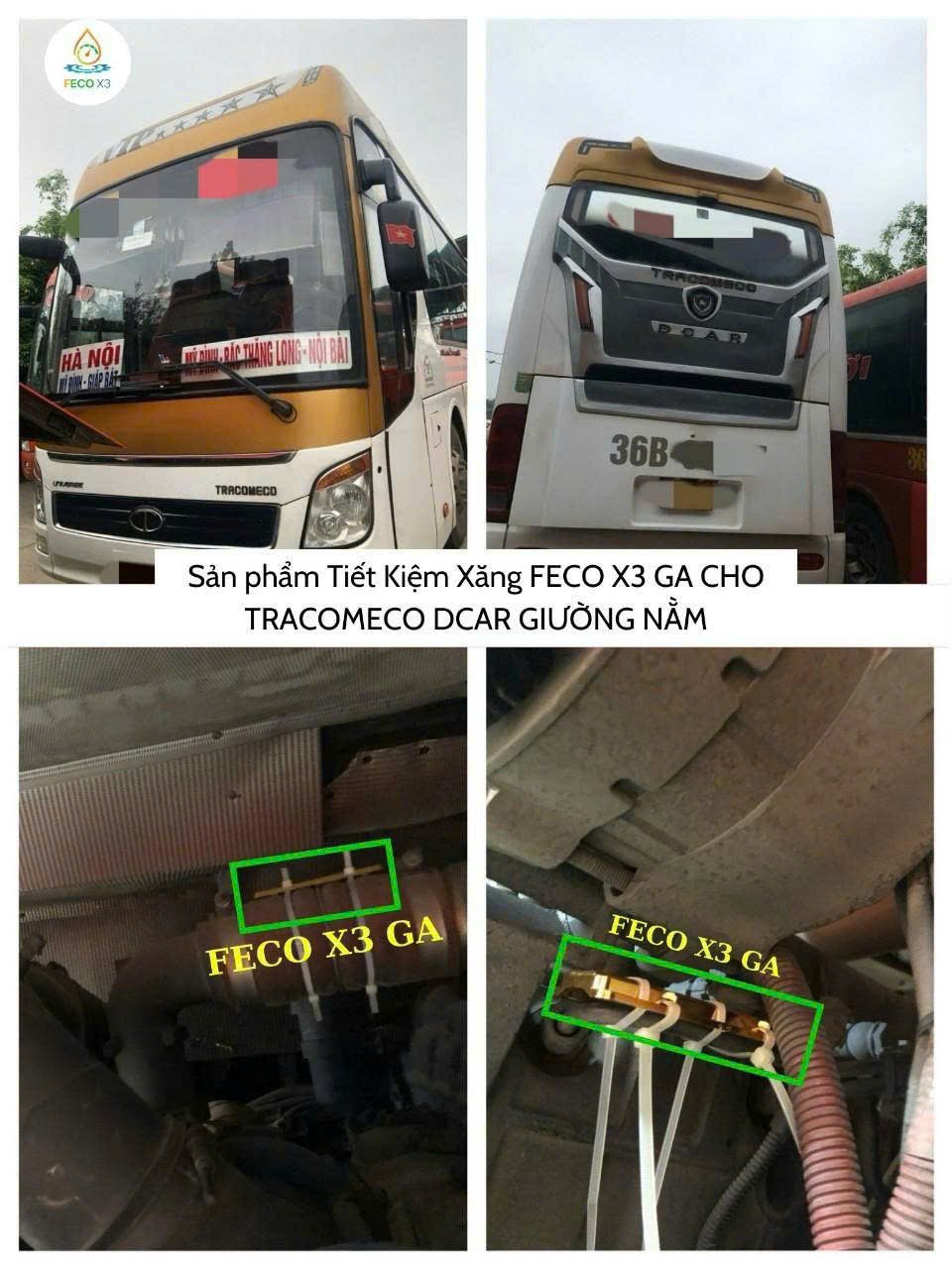 HÌNH ẢNH XE GẮN FECO X3