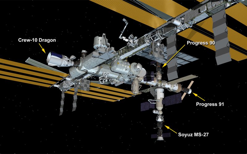 SpaceX Dragon Undocks from Station for Splashdown on Sunday