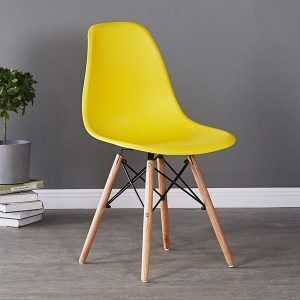 ghế eames không tay chân gỗ ag-07