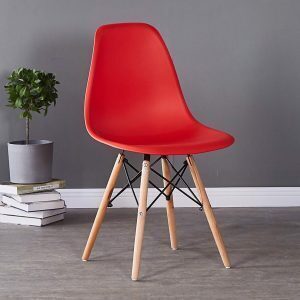 ghế eames không tay chân gỗ ag-07
