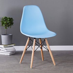 ghế eames không tay chân gỗ ag-07