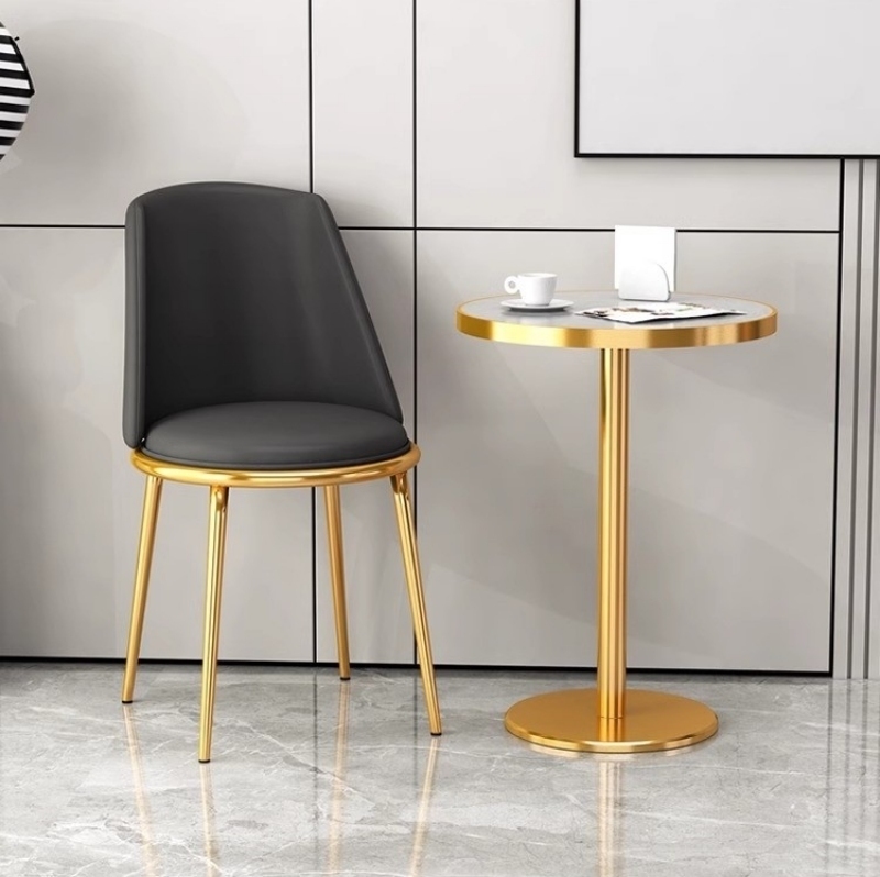 ghế ăn mặt tròn phong cách tối giản ag24