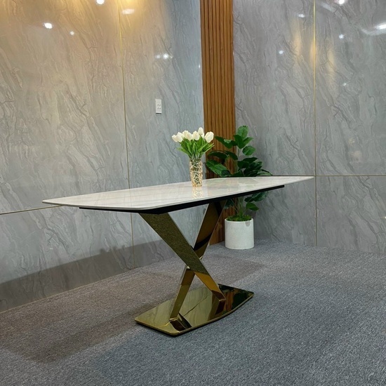 Bàn ăn mặt đá cao cấp AG 15