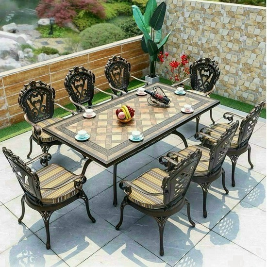 Bàn ghế sân vườn A 26