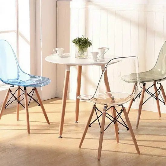 Bàn cafe tròn Eames 3 chân AG5