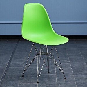 Ghế nhựa PP chân mạ A-50