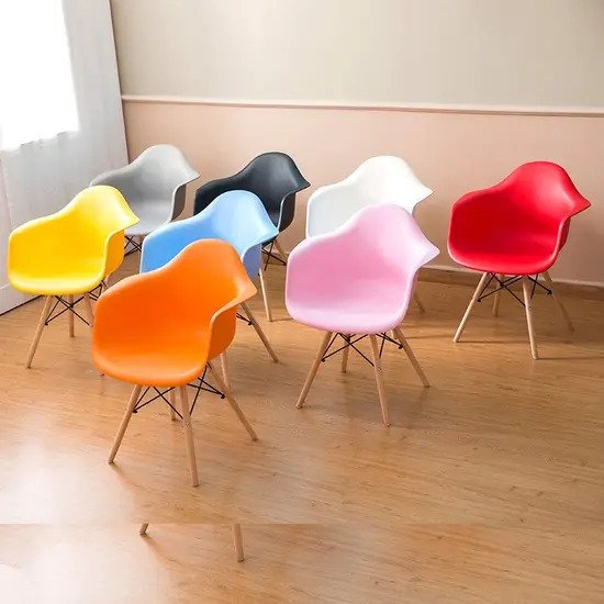 Ghế Eames mặt thuyền chân gỗ AG-20