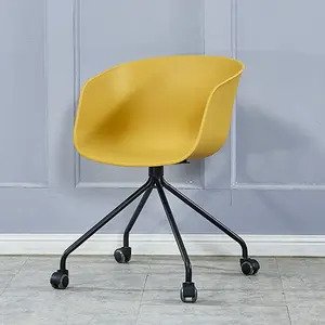 Ghế nhựa chân sắt di động AG-23