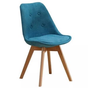 Ghế bọc vải chân gỗ A-44