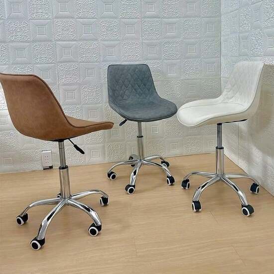 Ghế da chân xoay A-61