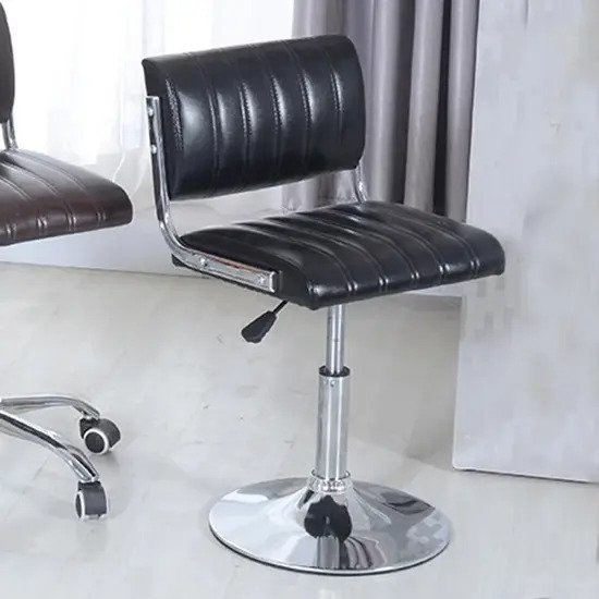 Ghế cafe đệm vuông chân trụ xoay A-68