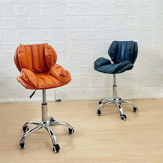 Ghế da chân bánh xe A-54