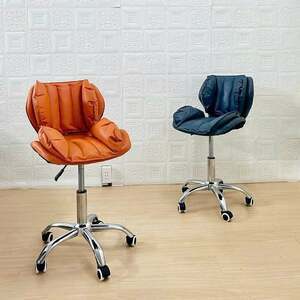 Ghế da chân bánh xe A-54