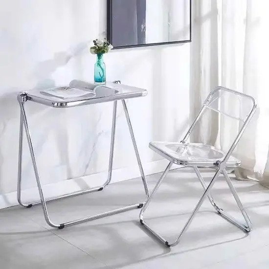 Bàn nhựa chân sắt mạ AG2