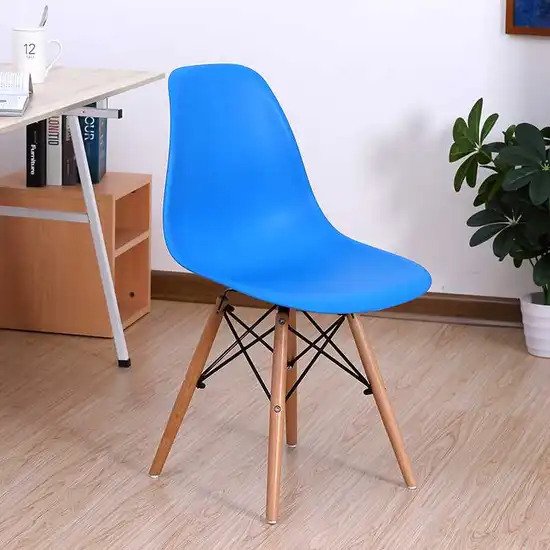 Ghế Eames Không Tay Chân Gỗ AG-07