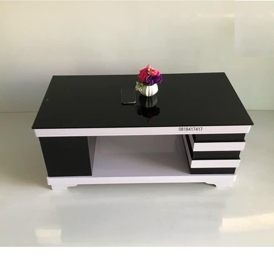 Bàn trà sofa mặt kính AG72