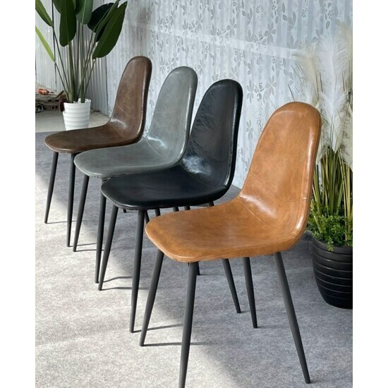 Ghế da chân sắt A-36