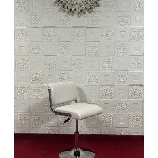 Ghế cafe đệm vuông chân trụ xoay A-68