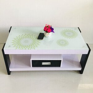 Bàn trà sofa mặt kính AG73