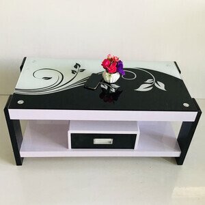 Bàn trà sofa mặt kính AG73