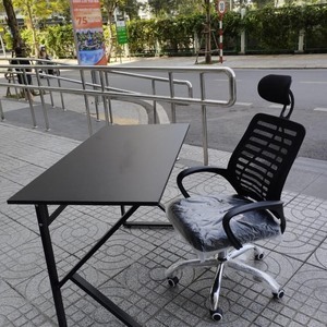 Bàn chân sắt chữ K đen AG-02